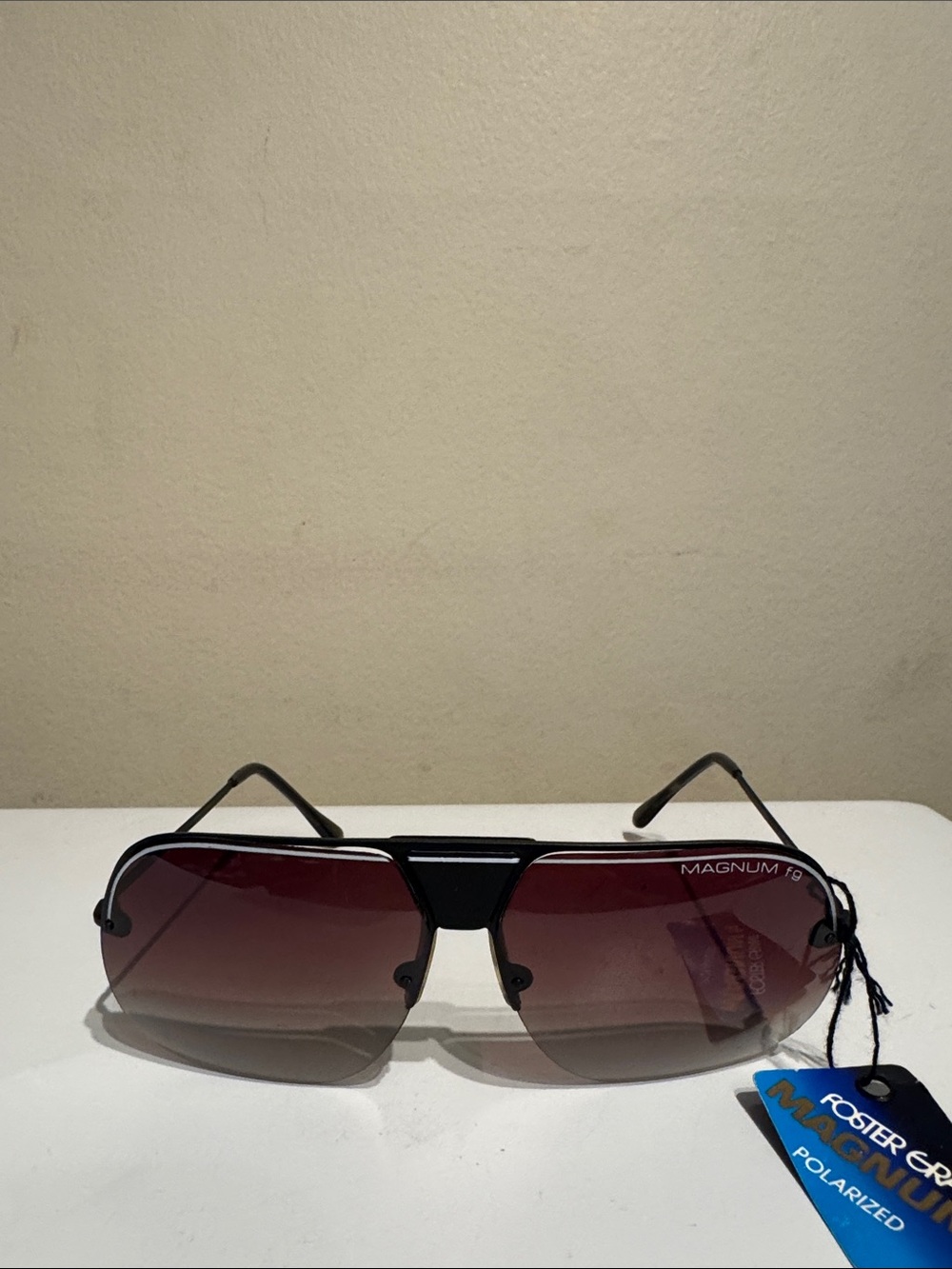 Unisex Foster Grant Magnum F9 Polarized Sunglasses - Gradient Lenses NEW w Tags